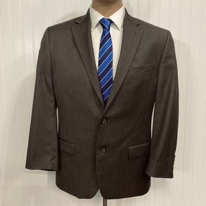 RALPH LAUREN Sport Coat Mens 38 Brown Blazer Wool Ventless RL Suit Jacket 38R